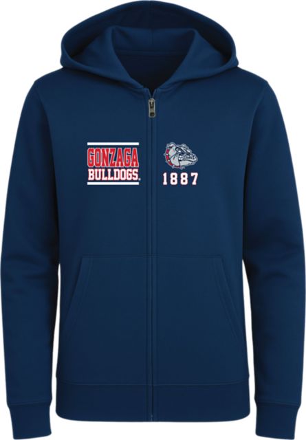 Gonzaga University Toddler Full Zip Hooded Sweatshirt