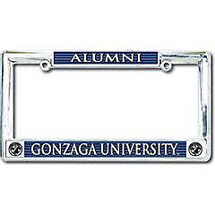 Wincraft NCAA Gonzaga University Metal License Plate Frame 