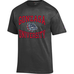 Gonzaga Bulldogs Heart 3/4 T-Shirt - Apparel Gonzaga Bulldogs Heart 3/4 T-Shirt - Apparel