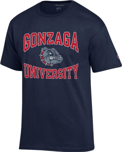 Gonzaga University Official Distressed Primary Unisex Adult T Shirt 