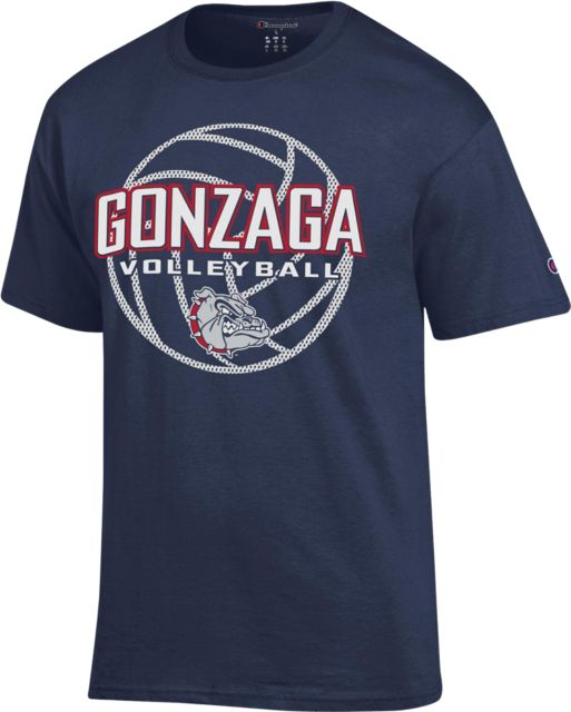 Gonzaga University Bulldogs Volleyball Short Sleeve T-Shirt