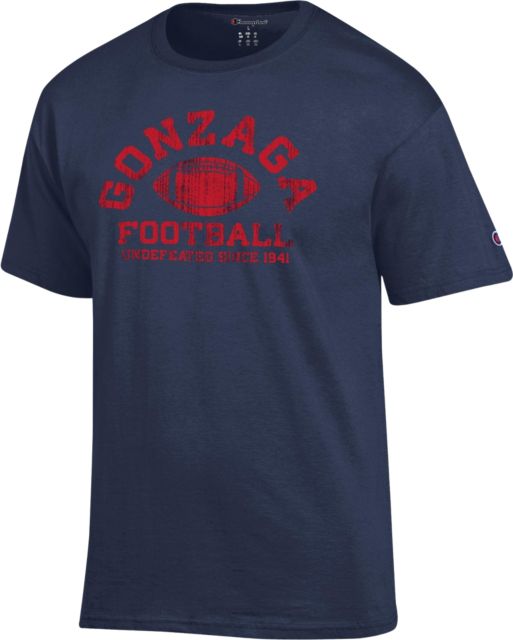 Gonzaga University Bulldogs Football Undefeated Short Sleeve T-Shirt