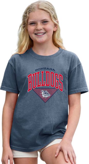 Gonzaga University Bulldogs Football Youth Short Sleeve T-Shirt