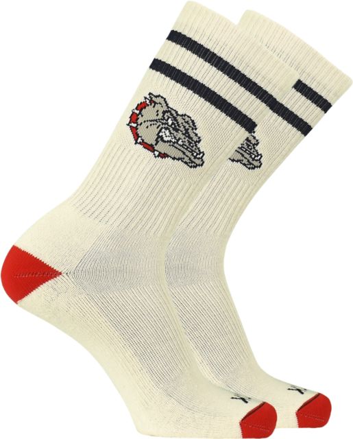 Gonzaga University Bulldogs Vintage Crew Socks