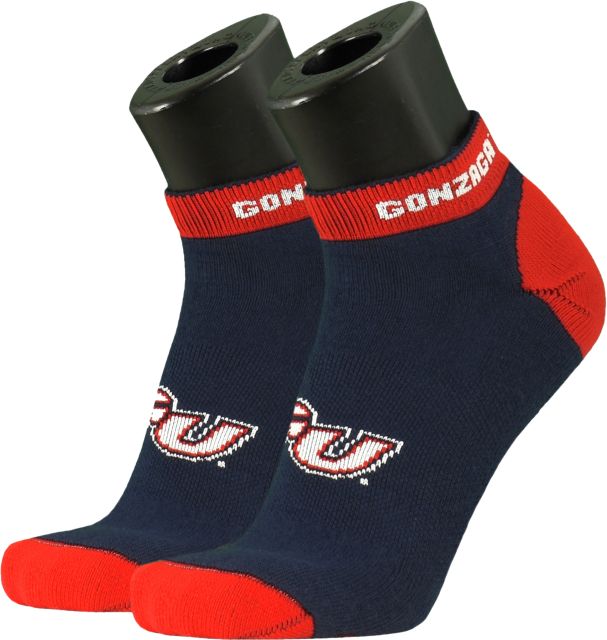 Gonzaga University Low Cut Socks