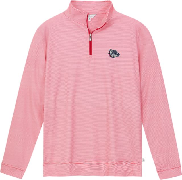 Gonzaga University Bulldogs Stripe 1/4 Zip