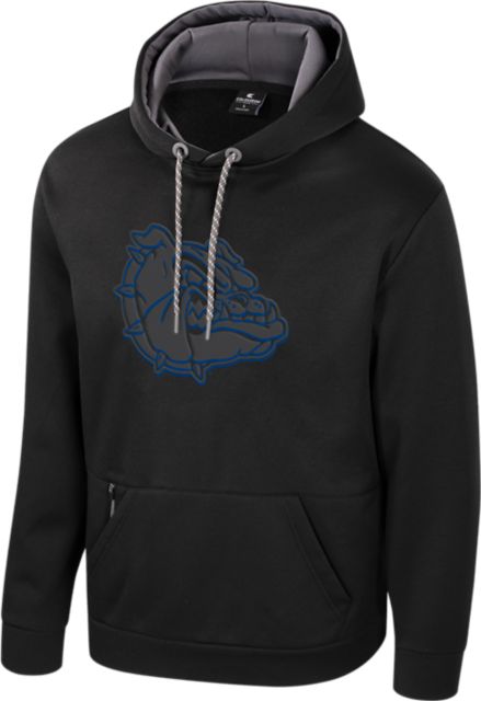 Gonzaga University Bulldogs Black Out Hooded Sweatshirt