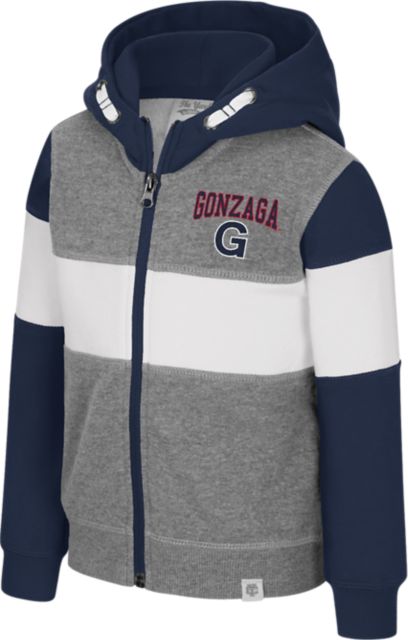 Gonzaga University Bulldogs Toddler Full Zip Hooded Sweatshirt