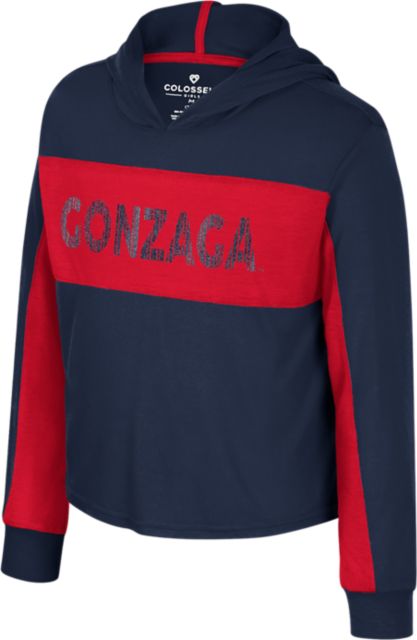 Gonzaga University Youth Girls Long Sleeve Hood