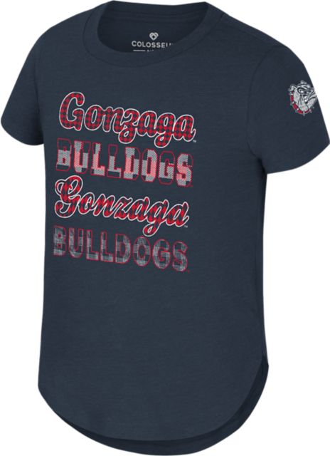 Gonzaga University Bulldogs Youth Girls Short Sleeve T-Shirt
