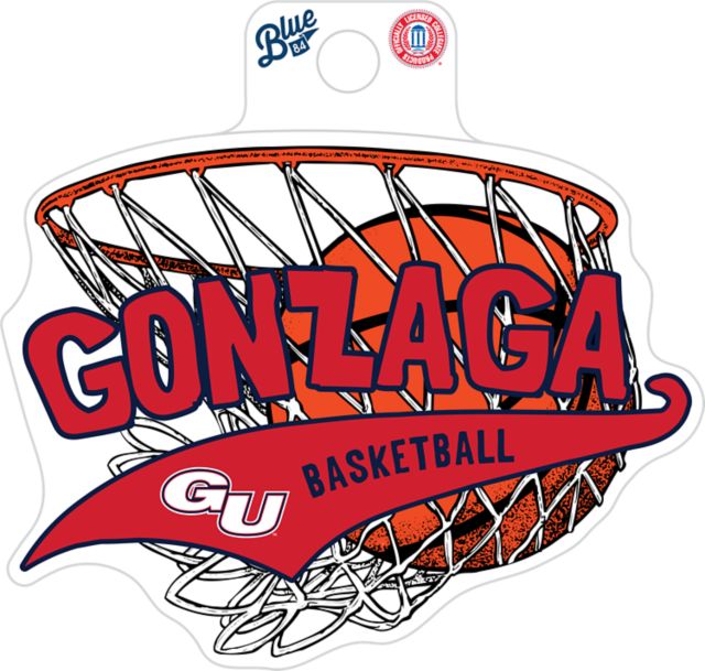 Gonzaga University Bulldogs Basketball Sticker