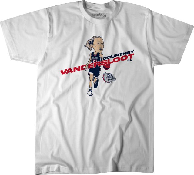 Gonzaga University Vandersloot Basketball Short Sleeve T-Shirt