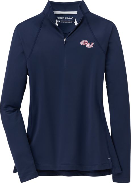 Gonzaga University Bulldogs Women's Raglan Sleeve Perth 1/4 Zip