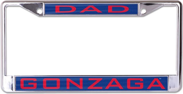 Gonzaga University Dad License Plate Frame