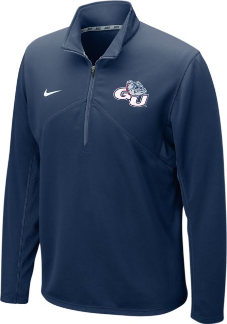 Gonzaga University Bulldogs Dri-Fit Training 1/4 Zip Top