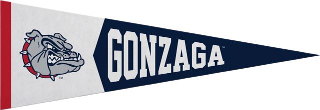 Gonzaga University 5x15 Bulldogs Pennant