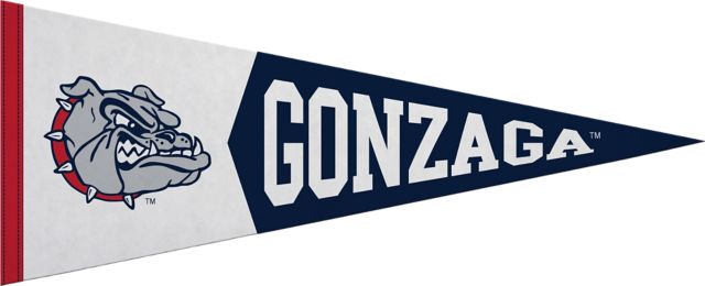 Gonzaga University 12x30 Bulldogs Pennant