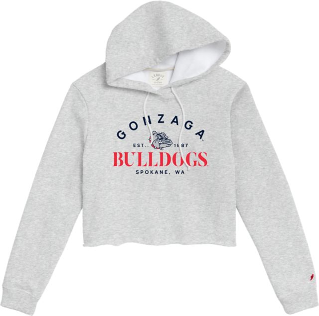 Gonzaga University Women's Crop Hooded Sweatshirt