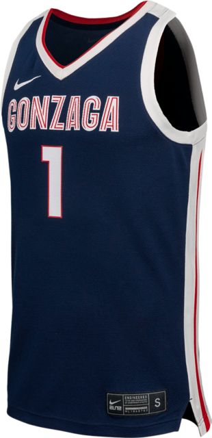 Gonzaga University Basketball #1 Replica Jersey