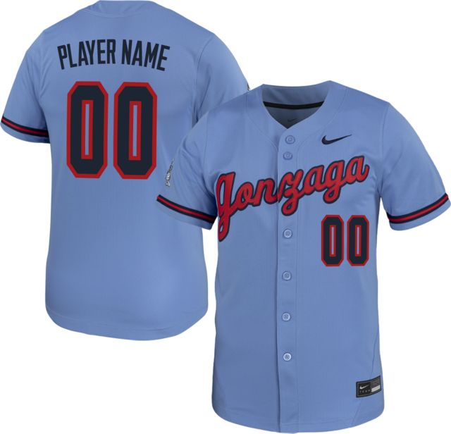 Gonzaga University Baseball Nike Player Name Replica Jersey