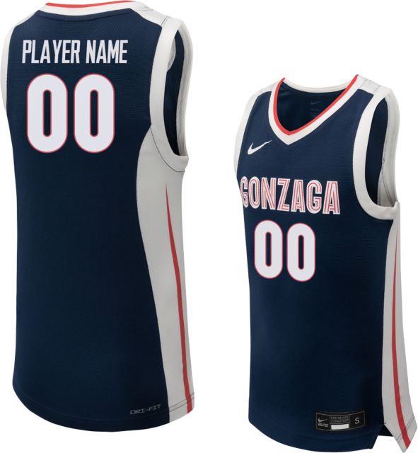 Gonzaga Men's Basketball Nike Youth Player Name Replica Jersey