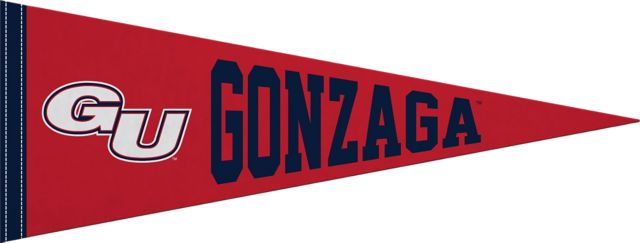 Gonzaga University 9"X24" Full Color Pennant