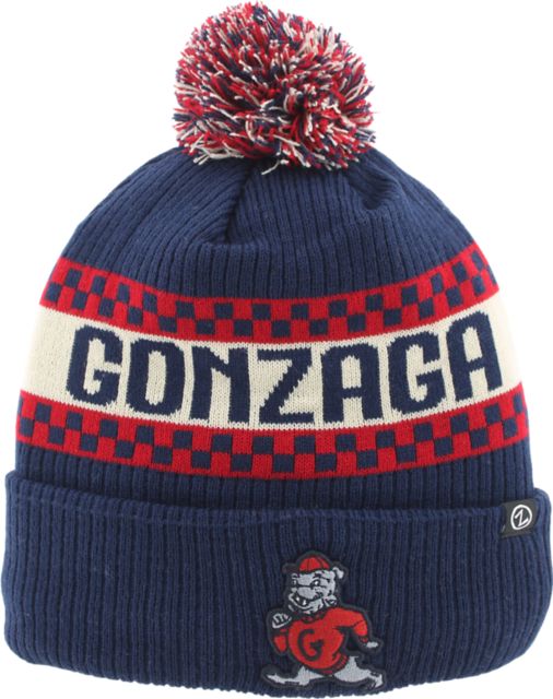 Gonzaga University Vault Pom Knit Beanie
