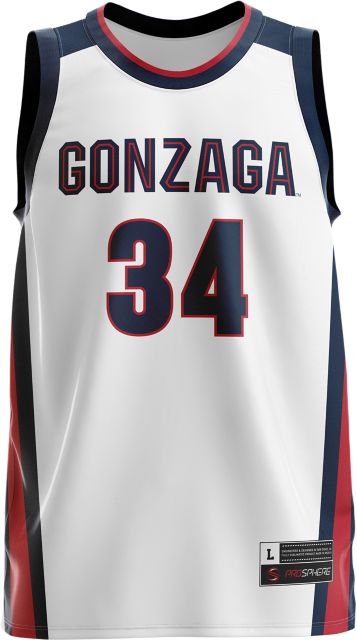 Gonzaga Bulldogs men's jersey