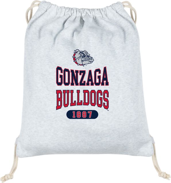 Gonzaga University Bulldogs Sweatshirt Drawstring Bag