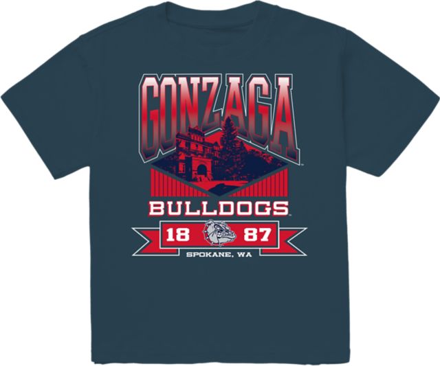 Gonzaga University Bulldogs Vintage Short Sleeve T-Shirt