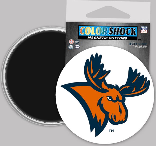 Utica University Pioneers 3" Button Magnet