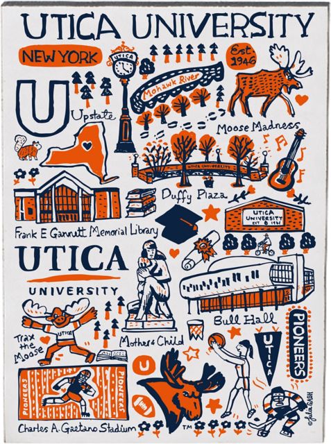 Utica University Jumbo Magnet