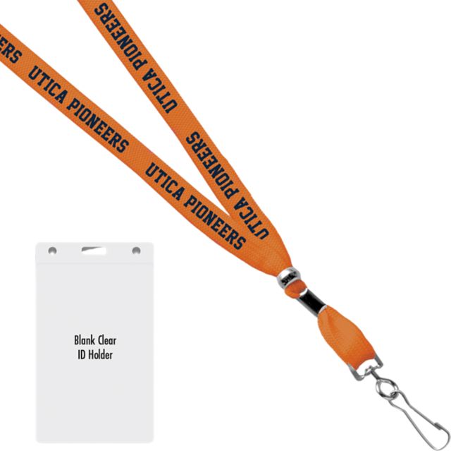 Utica University Card Dispenser Lanyard