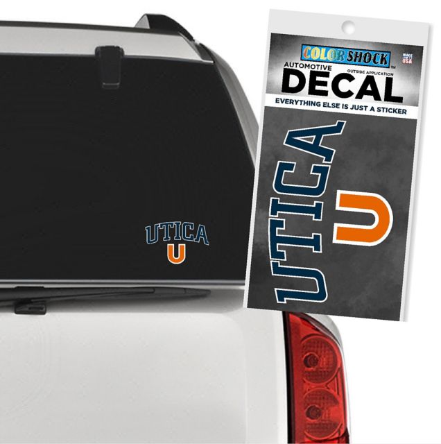 Utica University Decal