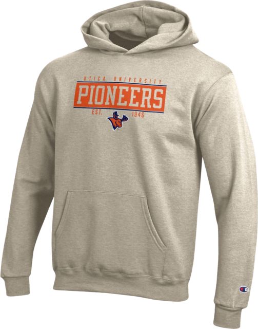 Utica University Pioneers Youth Hooded Sweatshirt
