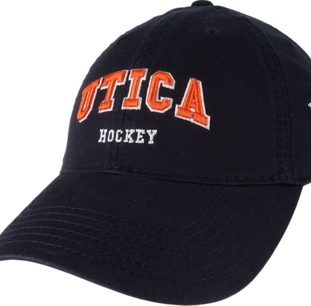 Utica University Hockey Relaxed Twill Adjustable Hat