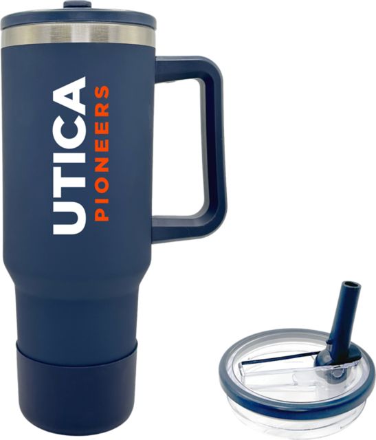 Utica University 40 oz. Tumbler with Straw
