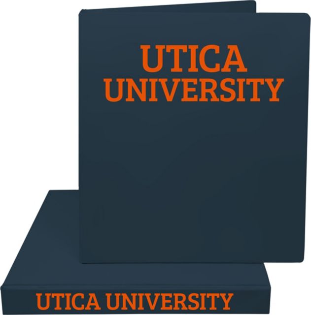 Utica University 1'' Vinyl Binder