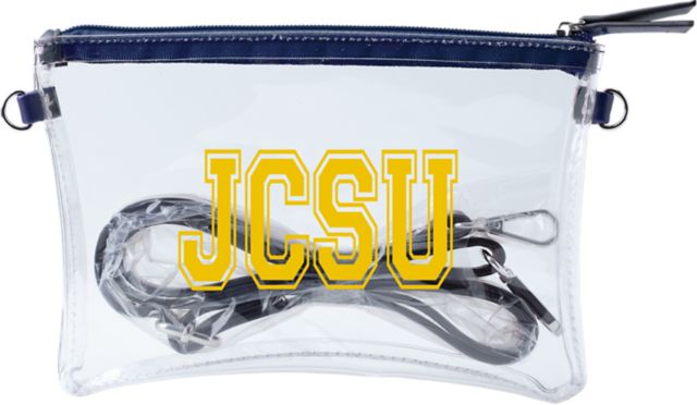 Johnson C. Smith University Crossbody Clear Bag