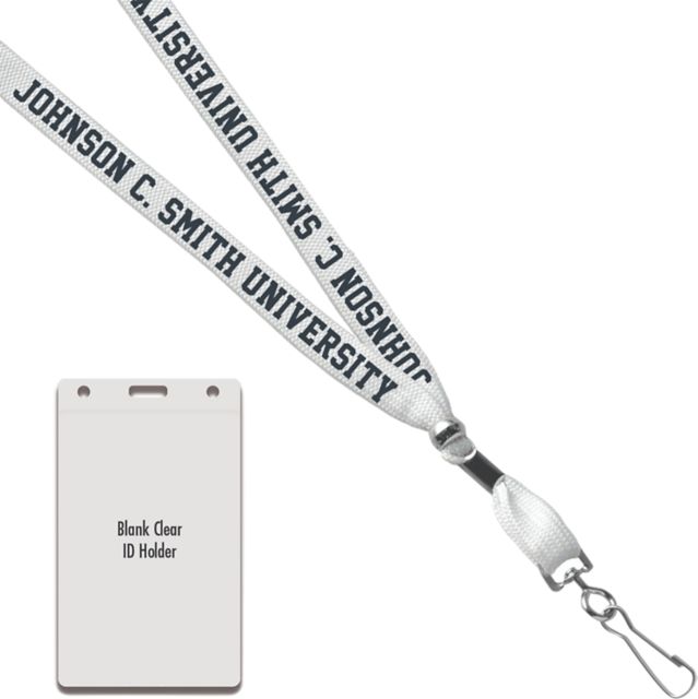Johnson C. Smith University Card Dispenser Lanyard