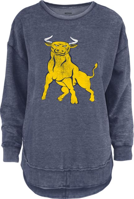 Johnson C. Smith University Women's Poncho Crewneck Sweatshirt