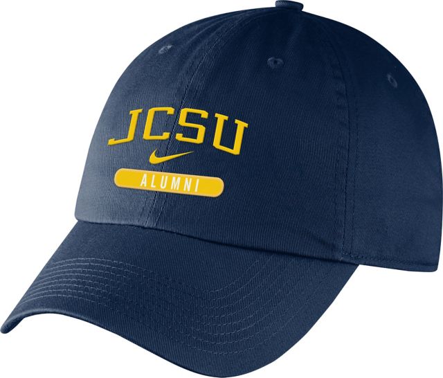 Johnson C. Smith University Golden Bulls Patch Trucker Cap: Johnson C.  Smith University