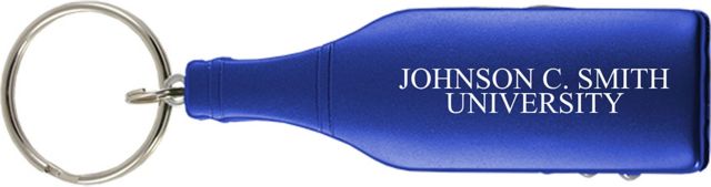 Johnson C. Smith University Wine Bottle Opener Keychain