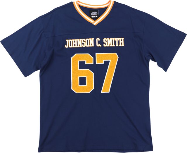 Johnson C. Smith University HBCU Women's Long Sleeve Football Jersey