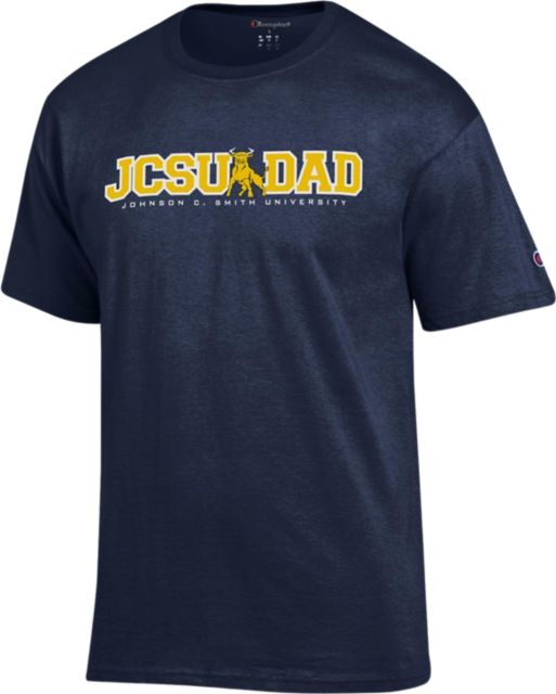 Johnson C. Smith University Golden Bulls Dad Short Sleeve T-Shirt