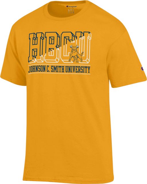 Johnson C. Smith University Golden Bulls HBCU Short Sleeve T-Shirt