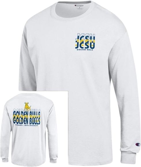 Johnson C. Smith University Golden Bulls Long Sleeve T-Shirt