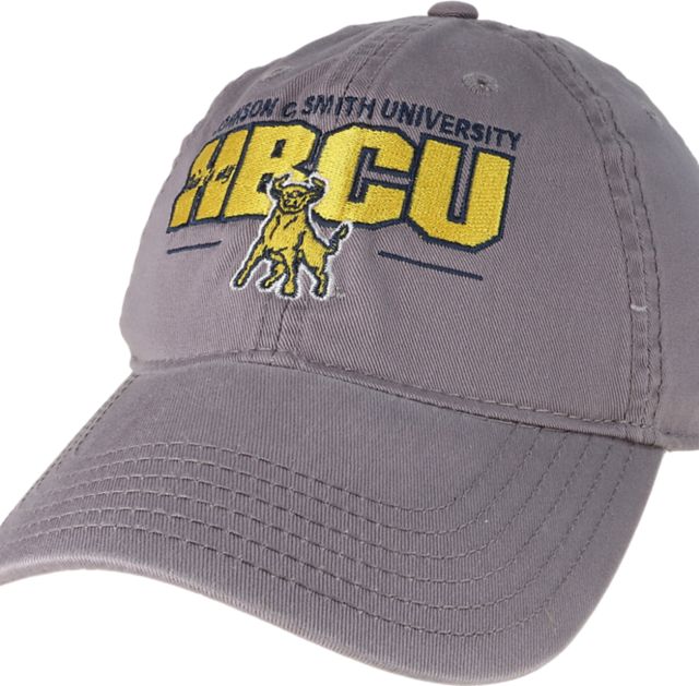 Johnson C. Smith University Golden Bulls Patch Trucker Cap: Johnson C.  Smith University