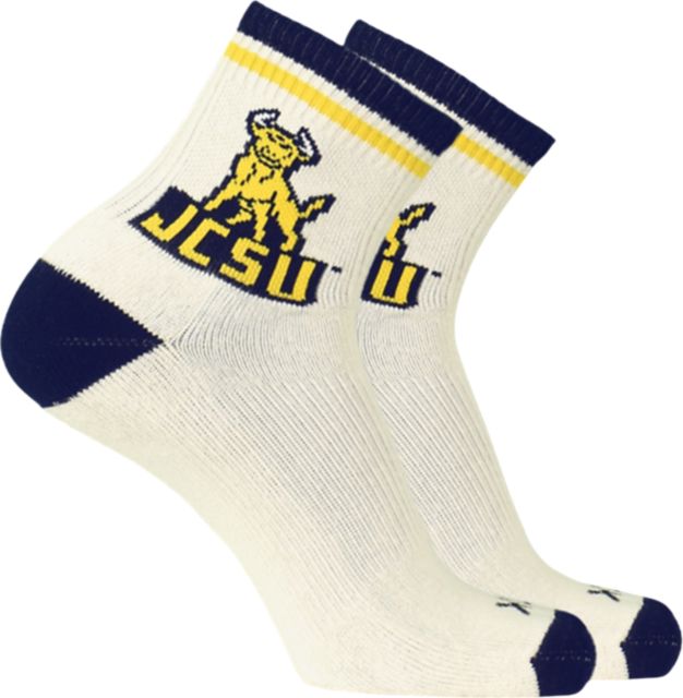 Johnson C. Smith University Vintage Quarter Crew Socks