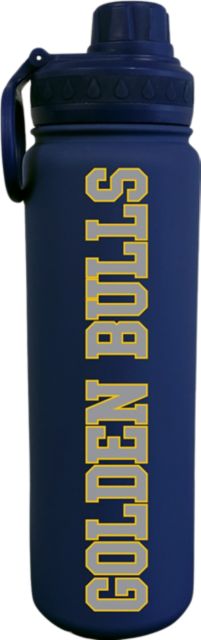 Johnson C. Smith University 24 oz. Stainless Steel Golden Bulls Bottle